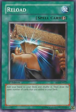 Reload SD3 EN023 Common 1st Edition Structure Deck Blaze of Destruction 1st Edition Singles Reload SD3 EN023 Common 1st Edition Structure Deck Blaze of Destruction 1st Edition Singles