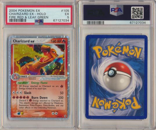 Charizard purchases ex #105/112 - EX FireRed LeafGreen