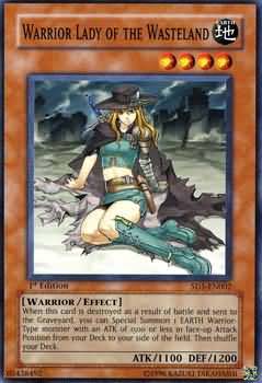 Warrior Lady of the Wasteland SD5 EN002 Common 1st Edition Warrior Lady of the Wasteland SD5 EN002 Common 1st Edition