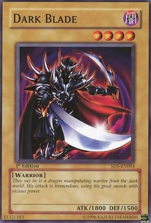 Dark Blade SD5 EN003 Common 1st Edition Structure Deck Warrior s Triumph 1st Edition Singles Dark Blade SD5 EN003 Common 1st Edition Structure Deck Warrior s Triumph 1st Edition Singles