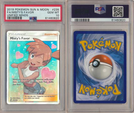 Popular PSA 9 Misty's Favor