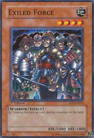 Exiled Force SD5 EN010 Common 1st Edition Exiled Force SD5 EN010 Common 1st Edition