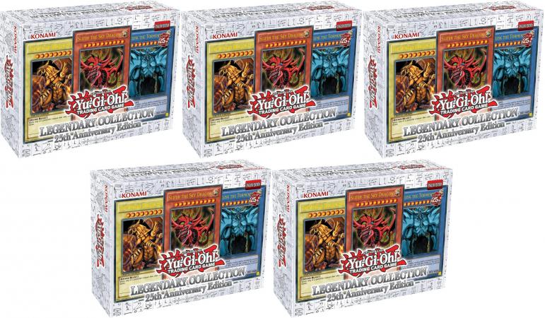  Yu-Gi-Oh! Legendary Collection 25th Anniversary Box : Toys &  Games