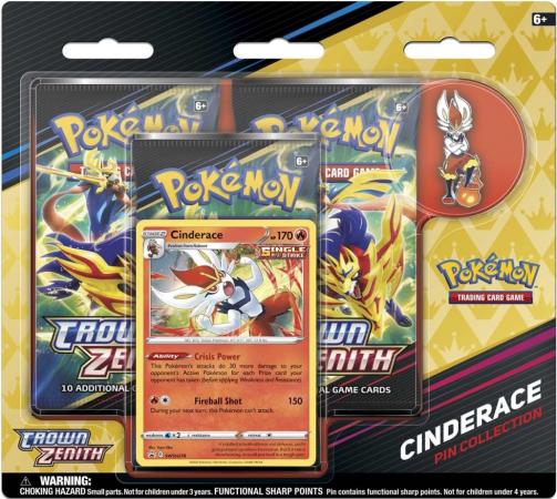 Articuno, Zapdos & Moltres Pokémon Pins (3-Pack)