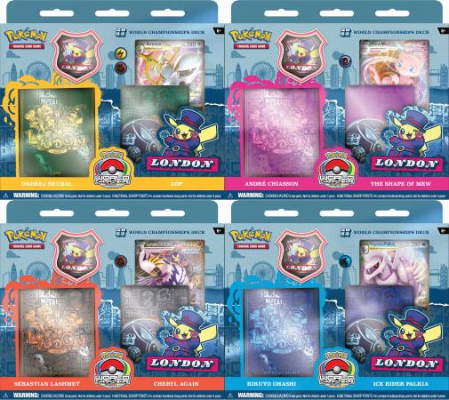 2022 World Championships Set of 4 Decks (Pokemon)