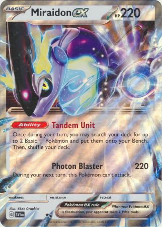 Pokemon TCG - Miraidon ex & Koraidon ex - Paldea JUMBO Promo Card