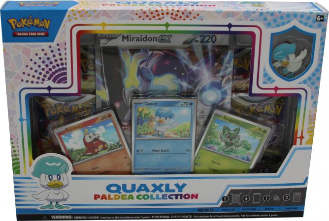  Pokemon TCG: Paldea Pin Collection - Quaxly : Toys & Games