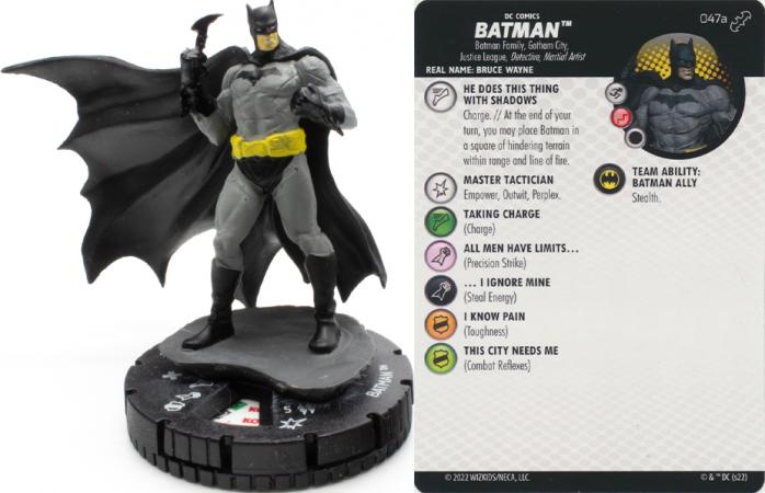 Batman #047a Super Rare DC Heroclix: Batman Team-Up | TrollAndToad