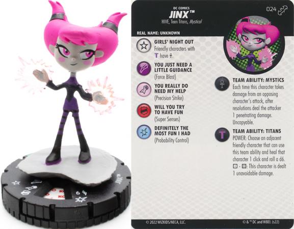 Jinx 024 Uncommon DC Heroclix Batman Team Up Jinx 024 Uncommon DC Heroclix Batman Team Up
