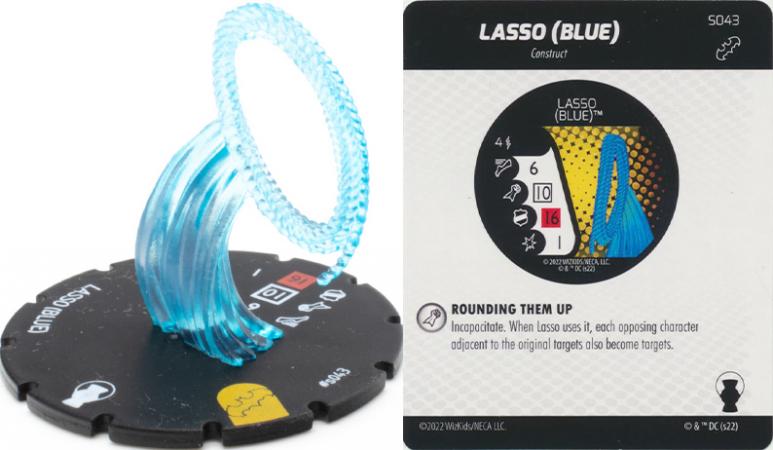 Lasso Blue s043 Super Rare DC Heroclix Batman Team Up DC Batman Team Up Singles Lasso Blue s043 Super Rare DC Heroclix Batman Team Up DC Batman Team Up Singles