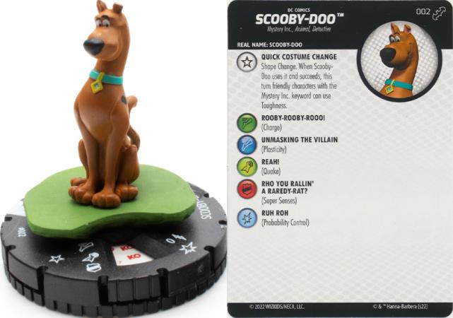Scooby Doo 002 Common DC Heroclix Batman Team Up Scooby Doo 002 Common DC Heroclix Batman Team Up