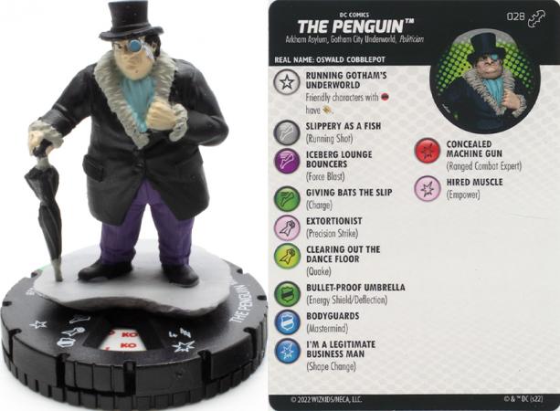 The Penguin 028 Uncommon DC Heroclix Batman Team Up The Penguin 028 Uncommon DC Heroclix Batman Team Up