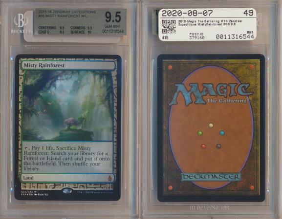 超高品質で人気の アルファ α ○MTG○ 山(英語 その１ MINT) GEM 9.5