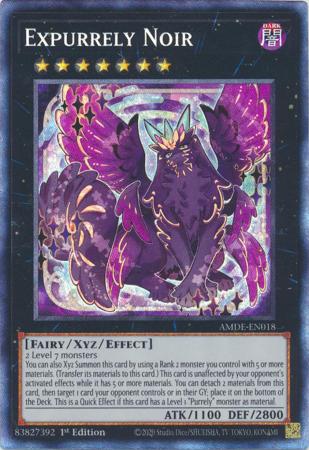 Expurrely Noir AMDE EN018 Collector s Rare 1st Edition Amazing Defenders 1st Edition Singles Expurrely Noir AMDE EN018 Collector s Rare 1st Edition Amazing Defenders 1st Edition Singles