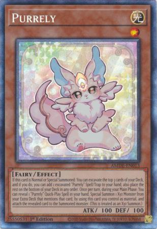 Purrely AMDE EN013 Collector s Rare 1st Edition Amazing Defenders 1st Edition Singles Purrely AMDE EN013 Collector s Rare 1st Edition Amazing Defenders 1st Edition Singles