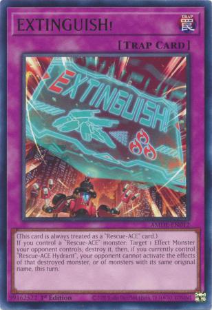 EXTINGUISH AMDE EN012 Rare 1st Edition Amazing Defenders 1st Edition Singles EXTINGUISH AMDE EN012 Rare 1st Edition Amazing Defenders 1st Edition Singles