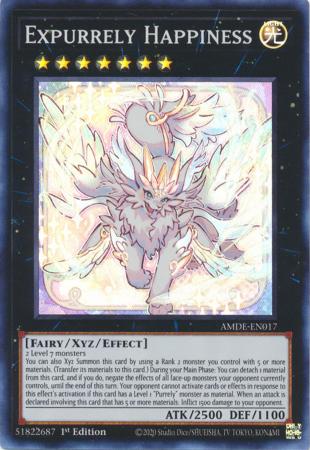 Expurrely Happiness AMDE EN017 Super Rare 1st Edition Expurrely Happiness AMDE EN017 Super Rare 1st Edition
