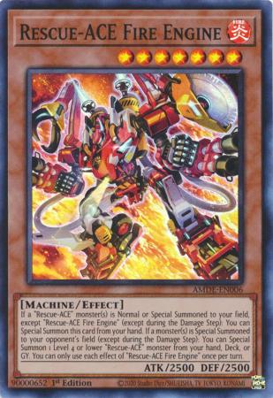 Rescue ACE Fire Engine AMDE EN006 Super Rare 1st Edition Rescue ACE Fire Engine AMDE EN006 Super Rare 1st Edition