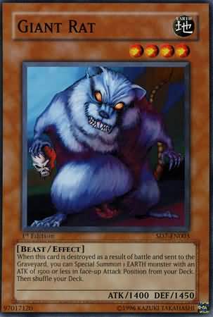 Giant Rat SD7 EN003 Common 1st Edition Giant Rat SD7 EN003 Common 1st Edition