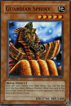 Guardian Sphinx SD7 EN005 Common 1st Edition Structure Deck Invincible Fortress SD7 1st Edition Singles Guardian Sphinx SD7 EN005 Common 1st Edition Structure Deck Invincible Fortress SD7 1st Edition Singles