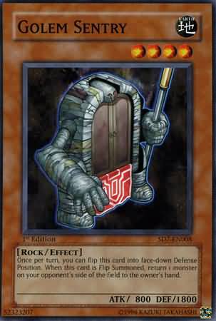 Golem Sentry SD7 EN008 Common 1st Edition Structure Deck Invincible Fortress SD7 1st Edition Singles Golem Sentry SD7 EN008 Common 1st Edition Structure Deck Invincible Fortress SD7 1st Edition Singles