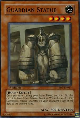 Guardian Statue SD7 EN013 Common 1st Edition Structure Deck Invincible Fortress SD7 1st Edition Singles Guardian Statue SD7 EN013 Common 1st Edition Structure Deck Invincible Fortress SD7 1st Edition Singles