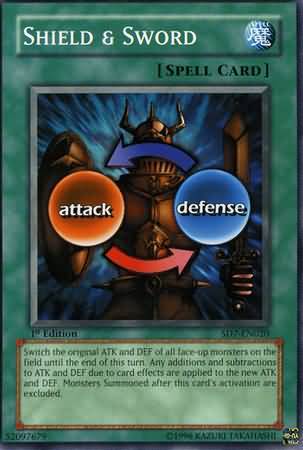 Shield Sword SD7 EN020 Common 1st Edition Shield Sword SD7 EN020 Common 1st Edition