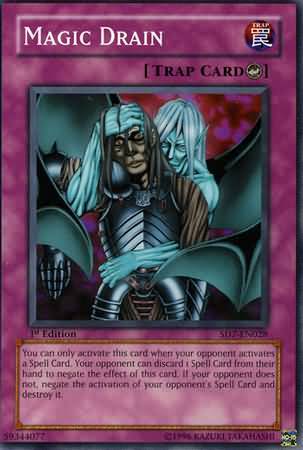 Magic Drain SD7 EN028 Common 1st Edition Structure Deck Invincible Fortress SD7 1st Edition Singles Magic Drain SD7 EN028 Common 1st Edition Structure Deck Invincible Fortress SD7 1st Edition Singles