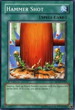 Hammer Shot SD7 EN022 Common 1st Edition Structure Deck Invincible Fortress SD7 1st Edition Singles Hammer Shot SD7 EN022 Common 1st Edition Structure Deck Invincible Fortress SD7 1st Edition Singles