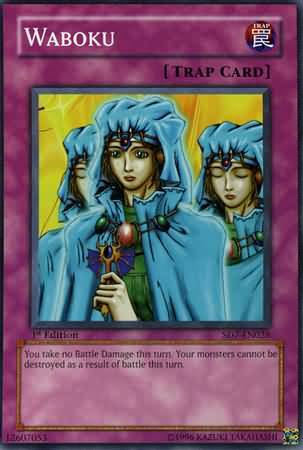 Waboku SD7 EN026 Common 1st Edition Structure Deck Invincible Fortress SD7 1st Edition Singles Waboku SD7 EN026 Common 1st Edition Structure Deck Invincible Fortress SD7 1st Edition Singles