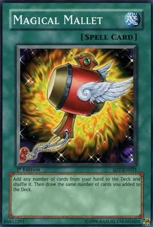 Magical Mallet SD7 EN021 Common 1st Edition Structure Deck Invincible Fortress SD7 1st Edition Singles Magical Mallet SD7 EN021 Common 1st Edition Structure Deck Invincible Fortress SD7 1st Edition Singles