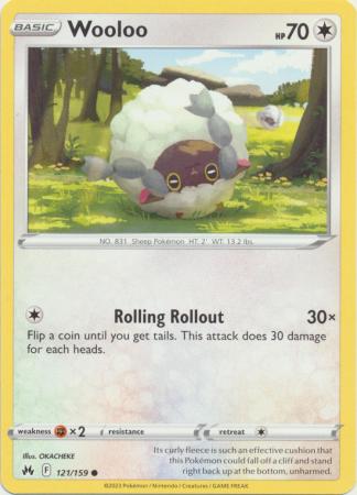 Wooloo 121 159 Common Crown Zenith Singles Wooloo 121 159 Common Crown Zenith Singles