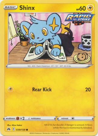Shinx 039 159 Common Shinx 039 159 Common