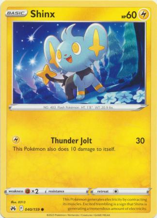 Shinx 040 159 Common Shinx 040 159 Common