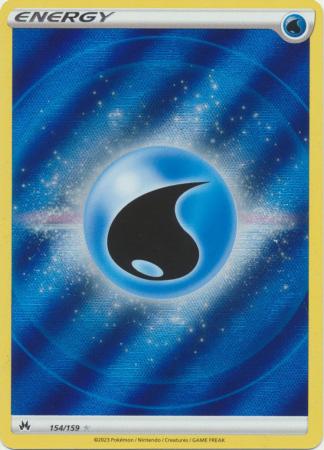 Water Energy 154 159 Full Art Ultra Rare Crown Zenith Singles Water Energy 154 159 Full Art Ultra Rare Crown Zenith Singles