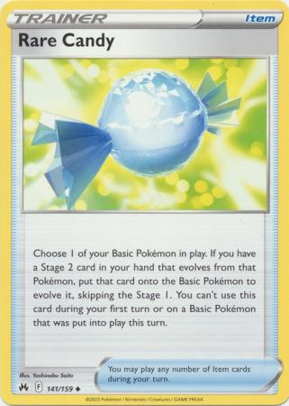 Rare Candy 141 159 Uncommon Crown Zenith Singles Rare Candy 141 159 Uncommon Crown Zenith Singles