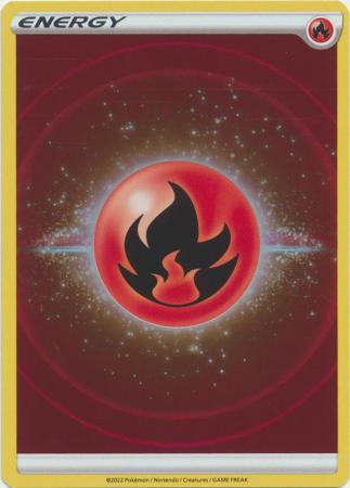 Pokemon Energia De Fogo Fire Energy Reverse Foil Promo Frete