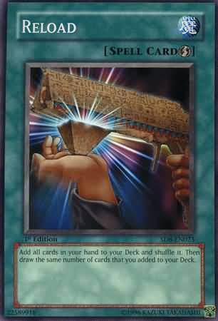 Reload SD8 EN023 Common 1st Edition Structure Deck Lord of the Storm SD8 1st Edition Singles Reload SD8 EN023 Common 1st Edition Structure Deck Lord of the Storm SD8 1st Edition Singles