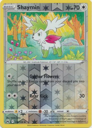 Pokemon Sword and Shield Brilliant Stars - Shaymin V #013/172 Holo Tra –  Rotterdam Comics