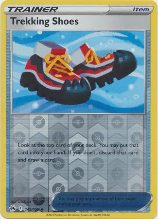 Trekking Shoes - Crown Zenith Reverse Holo - Pokemon | TrollAndToad