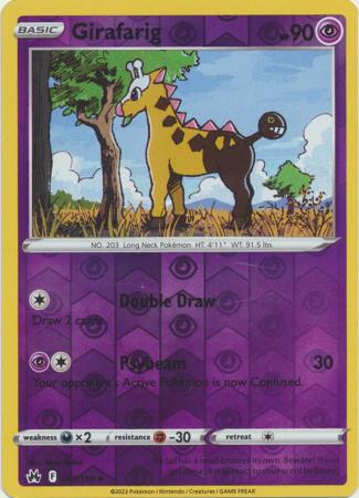 Girafarig Gold, Silver, to a New World, Pokémon