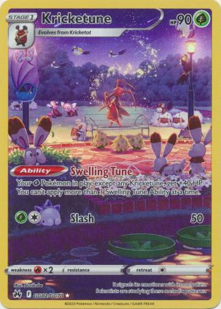 Kricketune GG02 GG70 Holo Rare Kricketune GG02 GG70 Holo Rare