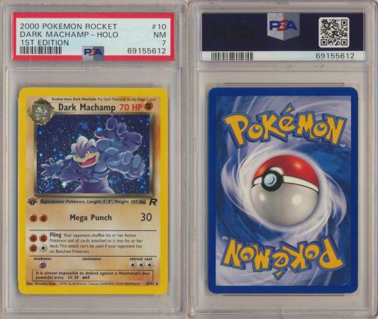 Dark Machamp - PSA Graded Pokemon Cards - Pokemon