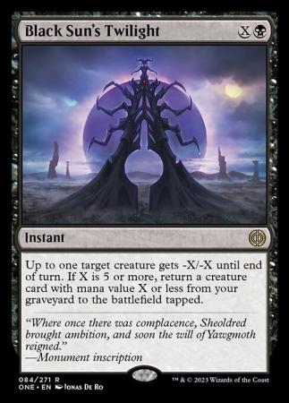 Black Sun s Twilight 084 271 Phyrexia All Will Be One Singles Black Sun s Twilight 084 271 Phyrexia All Will Be One Singles