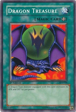 Dragon Treasure SDJ 038 Common 1st Edition Dragon Treasure SDJ 038 Common 1st Edition