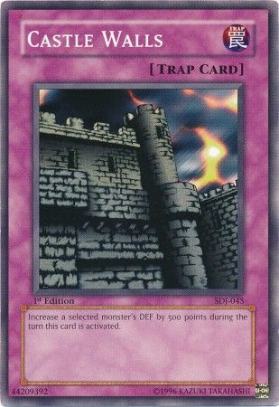 Castle Walls SDJ 045 Common 1st Edition Castle Walls SDJ 045 Common 1st Edition