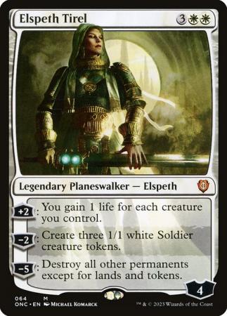 Elspeth Tirel 064 Phyrexia All Will Be One Commander Elspeth Tirel 064 Phyrexia All Will Be One Commander