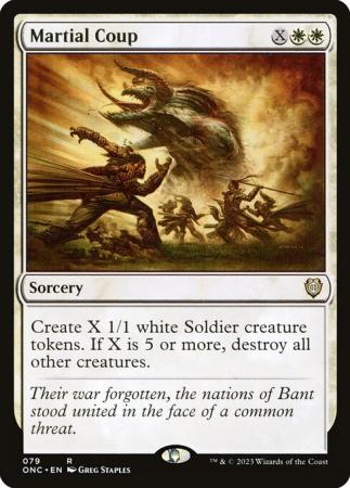 Martial Coup 079 Phyrexia All Will Be One Commander Martial Coup 079 Phyrexia All Will Be One Commander