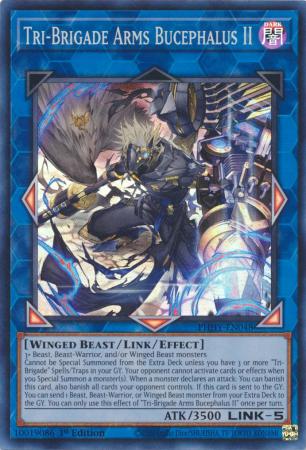 Tri Brigade Arms Bucephalus II PHHY EN048 Super Rare 1st Edition Tri Brigade Arms Bucephalus II PHHY EN048 Super Rare 1st Edition