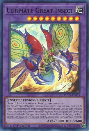 Ultimate Great Insect PHHY EN035 Super Rare 1st Edition Photon Hypernova 1st Edition Singles Ultimate Great Insect PHHY EN035 Super Rare 1st Edition Photon Hypernova 1st Edition Singles